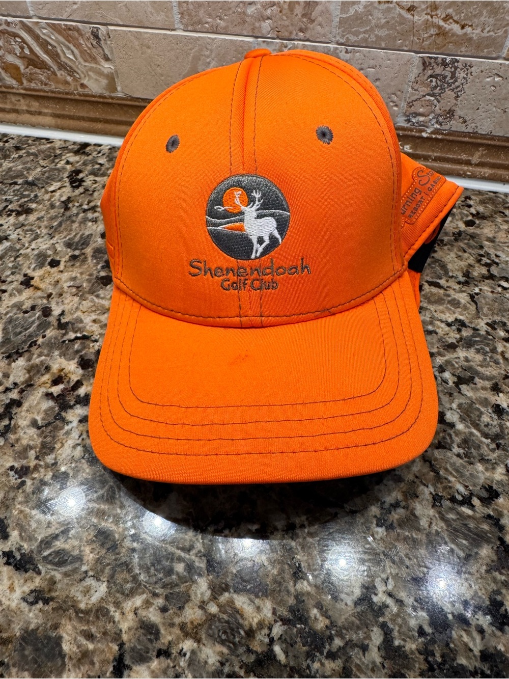 Shenandoah Golf Club Orange Mesh-Back Cap Pukka